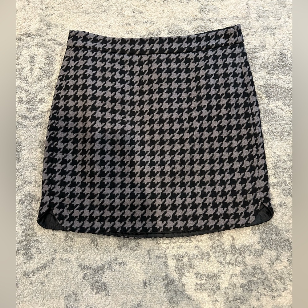 JCREW Wool Blend Mini Skirt